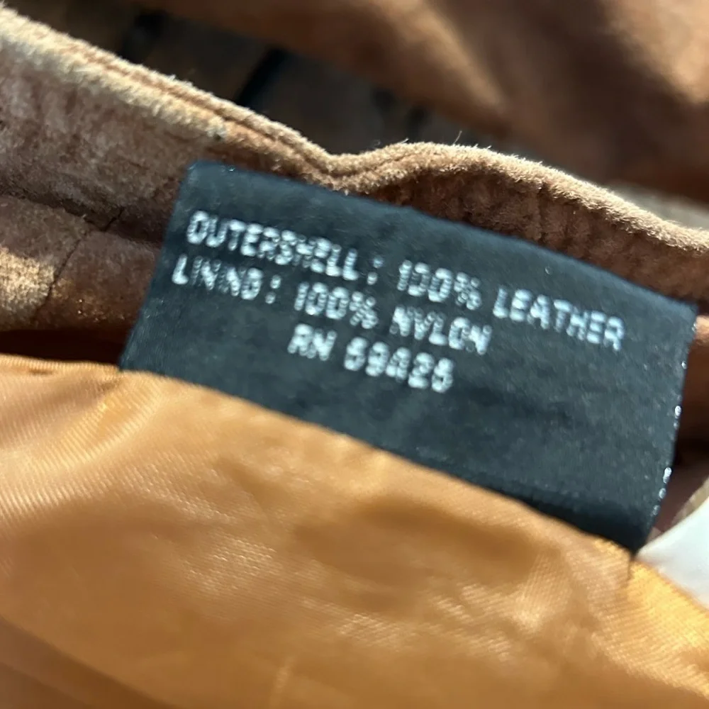 Vintage Suede Western Fringe Jacket - Picture 10 of 10